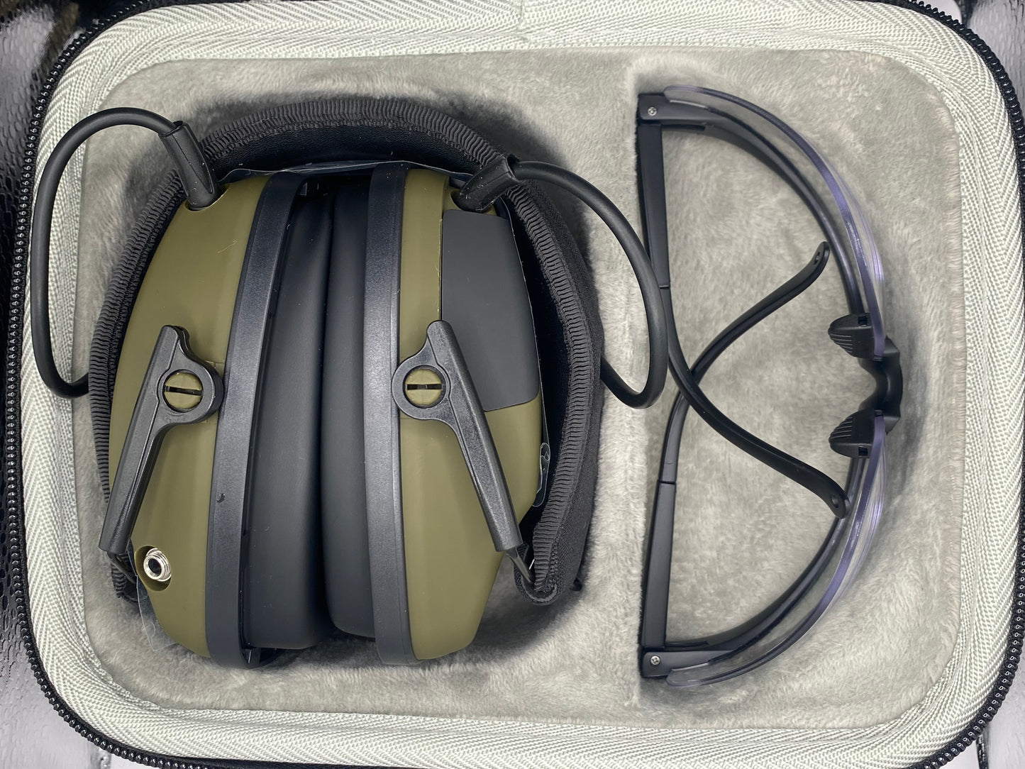 Casque antibruit électronique vert BODYGUARD