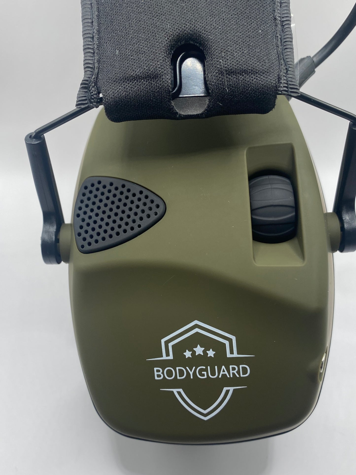Casque antibruit électronique vert BODYGUARD