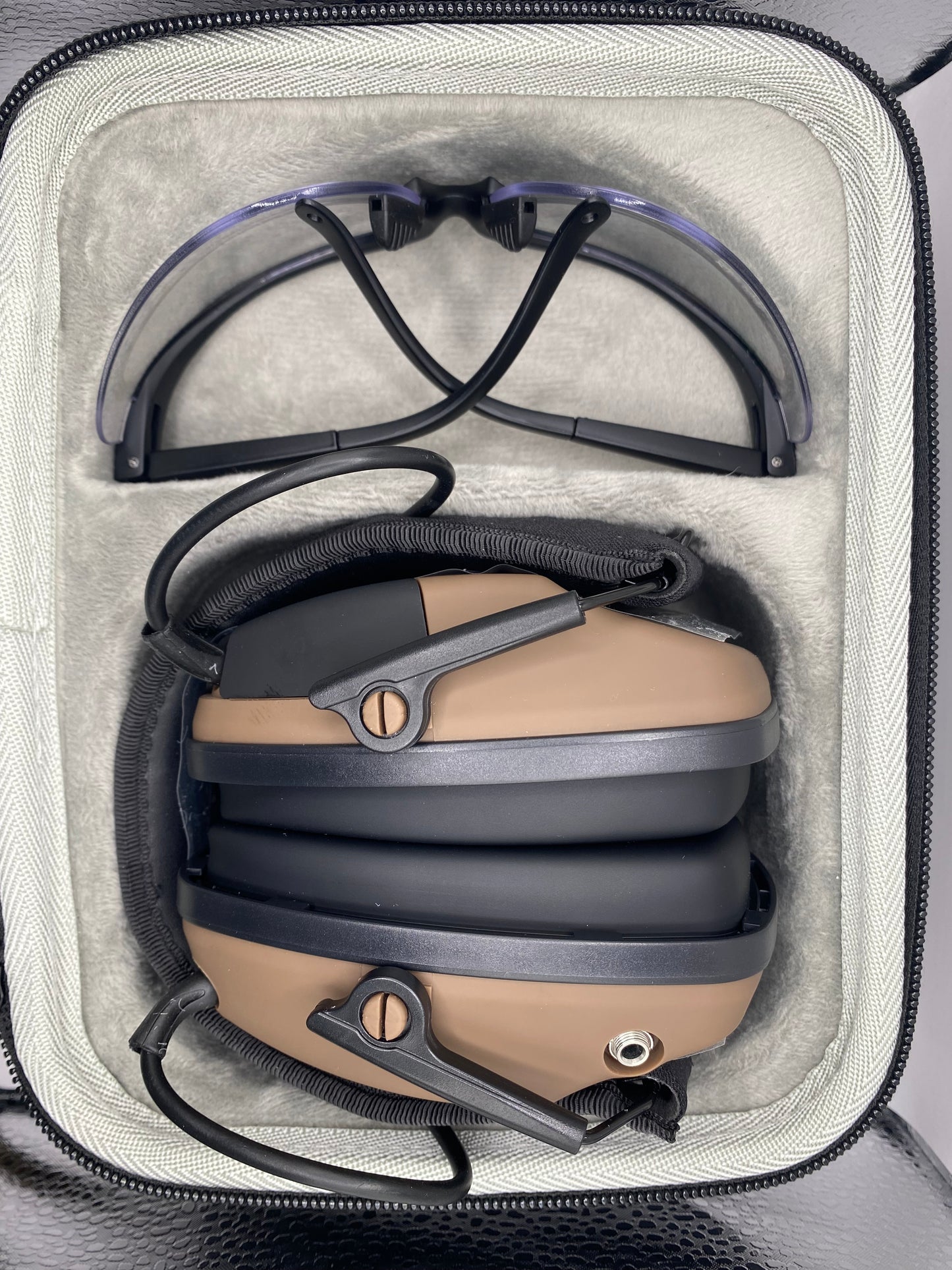 Casque antibruit électronique marron BODYGUARD