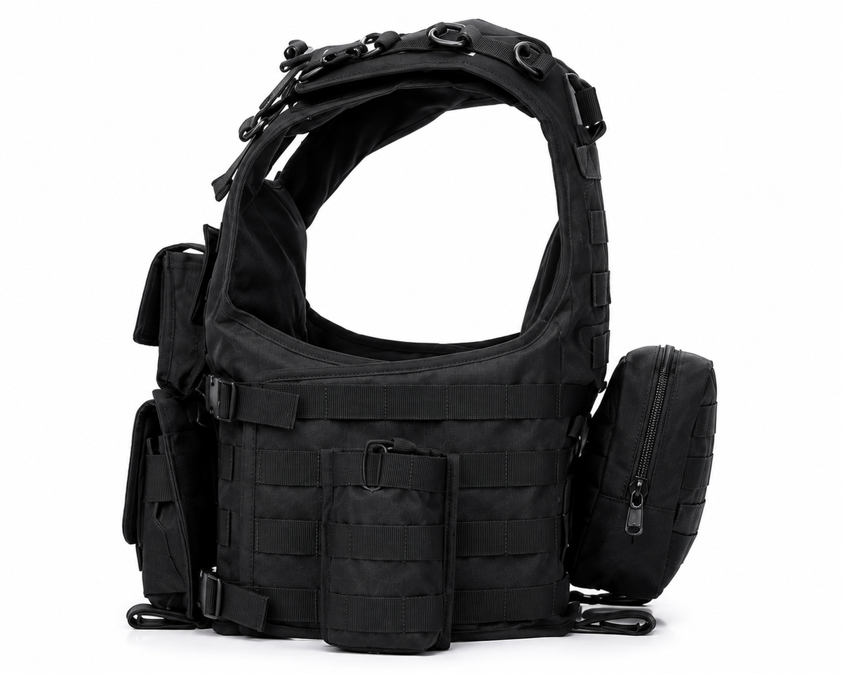 Gilet tactique porte plaques BP T002